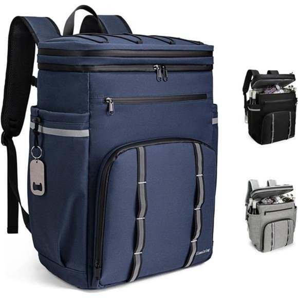 Backpack Coolers Insulated Leak Proof, 45 Cans Beach Cooler Backpack